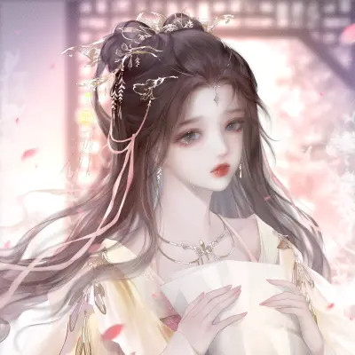 二次元闺蜜头像梦幻