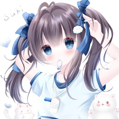 二次元闺蜜头像梦幻