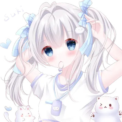 二次元闺蜜头像梦幻