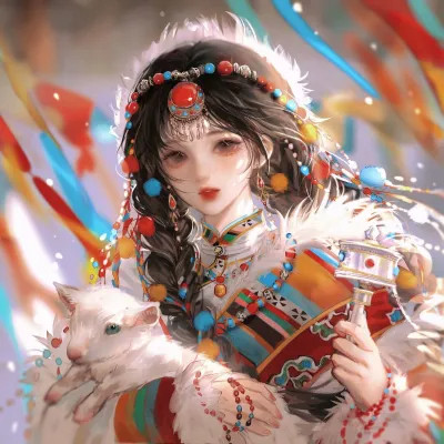 闺蜜女头像梦幻好看