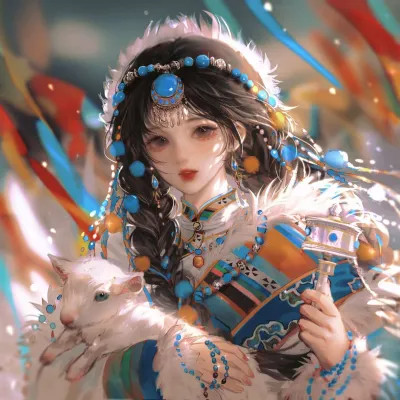 闺蜜女头像梦幻好看