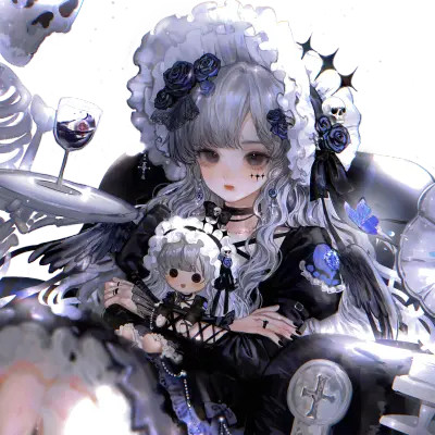 闺蜜女头像梦幻好看