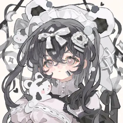 小众动漫闺蜜头像