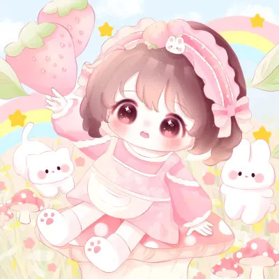 小众动漫闺蜜头像