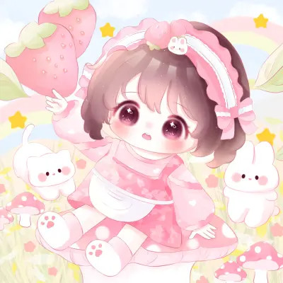 小众动漫闺蜜头像