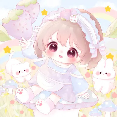 小众动漫闺蜜头像