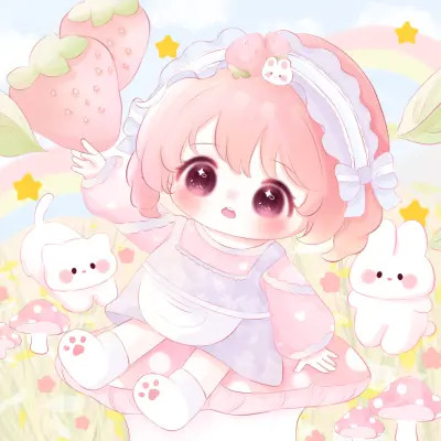 小众动漫闺蜜头像
