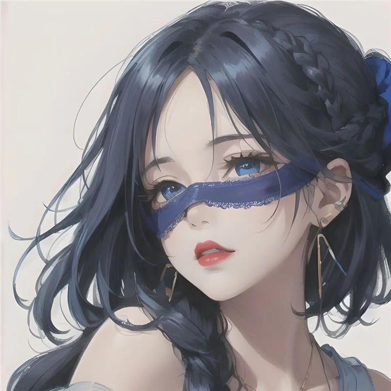 超级好看的手绘女头像