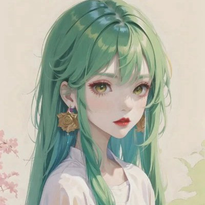超漂亮的女生手绘头像