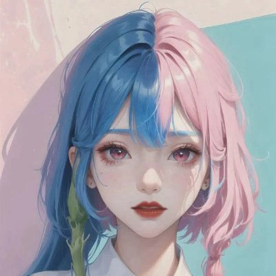 超漂亮的女生手绘头像