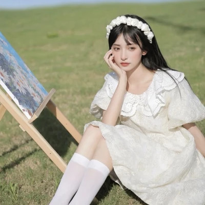 气质干净女生头像图片