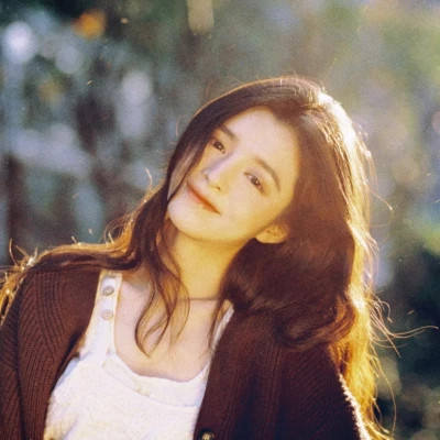 唯美森系复古文艺女生头像