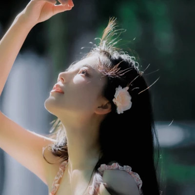森系意境复古女头