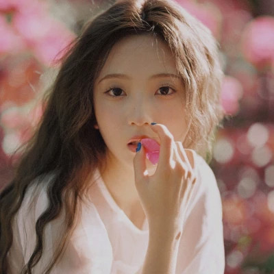 森系意境复古女头