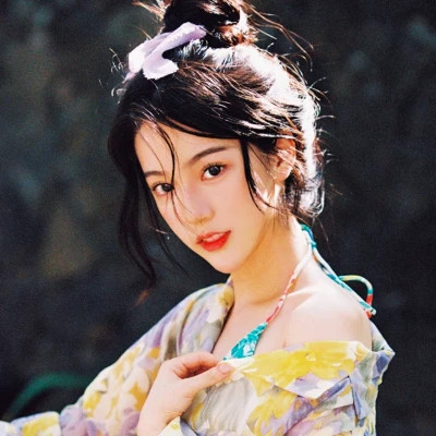 森系意境复古女头