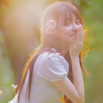 森系意境复古女头