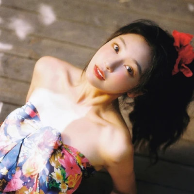 超有意境森系复古风女头