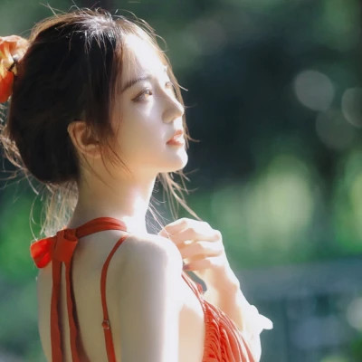 超有意境森系复古风女头