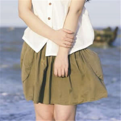 干净清新部位女生头像