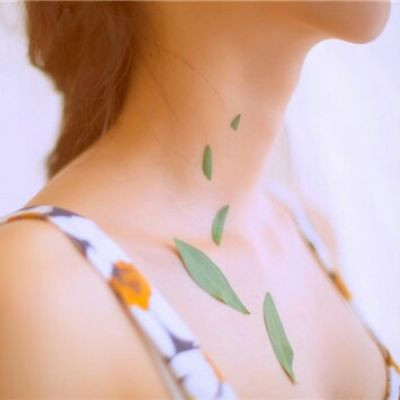 干净清新部位女生头像