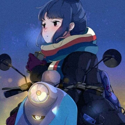 星河璀璨的女生头像动漫