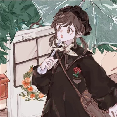 星河璀璨的女生头像动漫