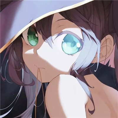 星河璀璨的女生头像动漫