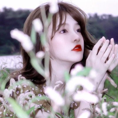 超稀有女头像100张真人