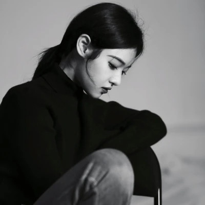 超稀有真人女生头像