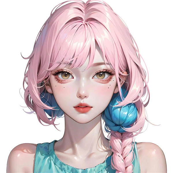 智能AI绘画女头像图片
