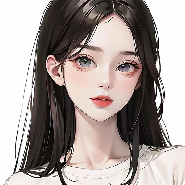 超好看的一男一女高级手绘情侣头像