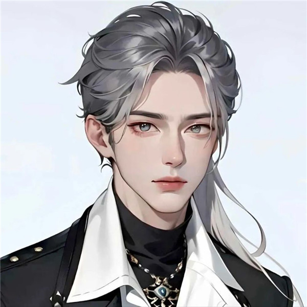超好看的一男一女高级手绘情侣头像