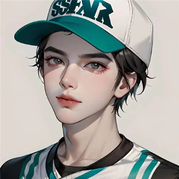 超好看的一男一女高级手绘情侣头像