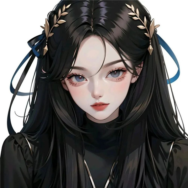 超好看的一男一女高级手绘情侣头像