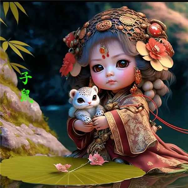 中国风可爱12生肖头像图片