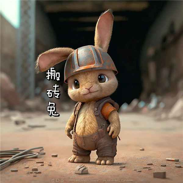 工地搬砖打工人12生肖头像图片