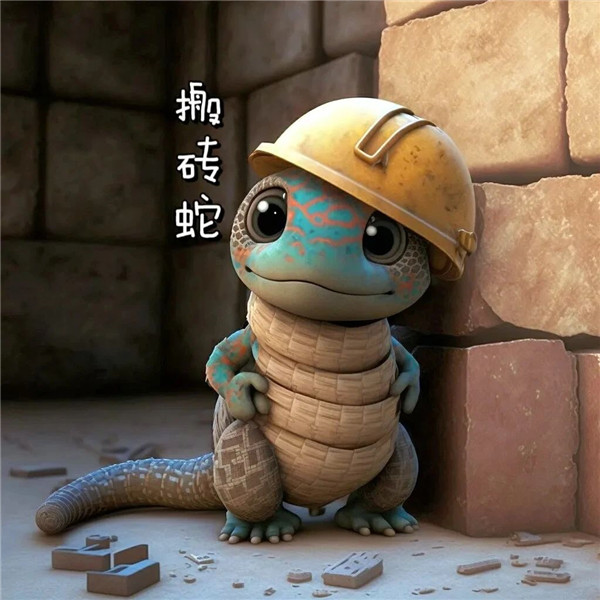 工地搬砖打工人12生肖头像图片