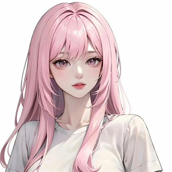 AI绘画情侣头像一男一女