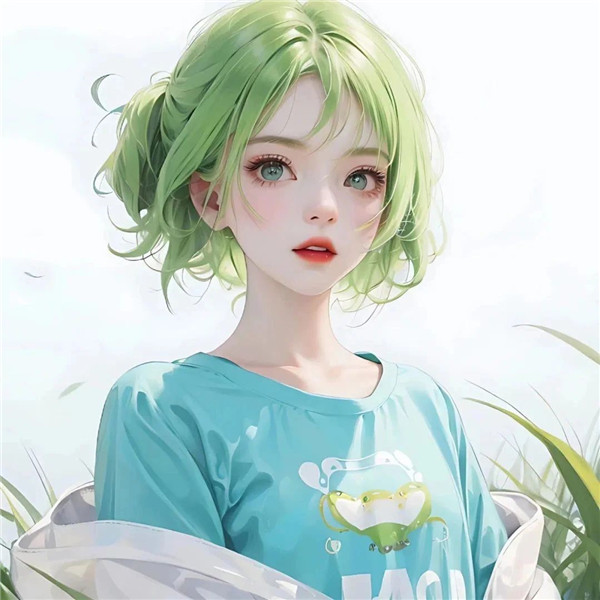 微信头像女生气质绘画高清