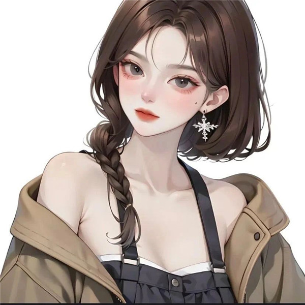 微信头像女生气质绘画高清