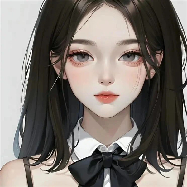 微信头像女生气质绘画高清