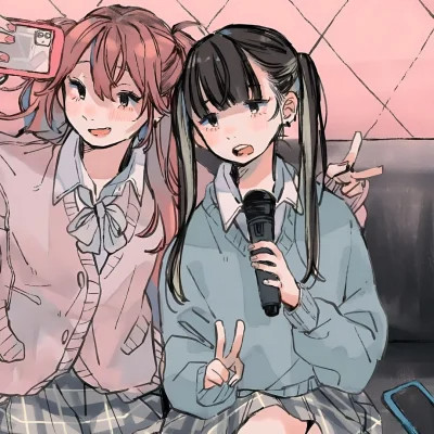 2025二人动漫闺蜜头像