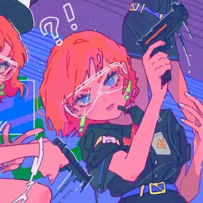 2025年最火闺蜜头像动漫