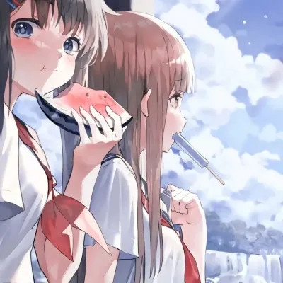 闺蜜头像二人100张