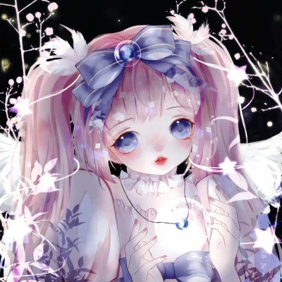 高级闺蜜头像动漫少女