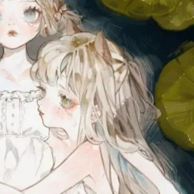高级闺蜜头像动漫少女