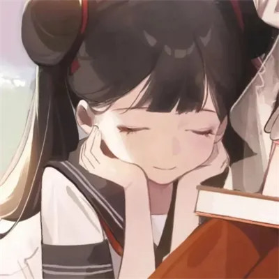 漂亮闺蜜头像动漫一对高清