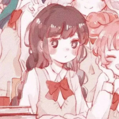 漂亮闺蜜头像动漫一对高清