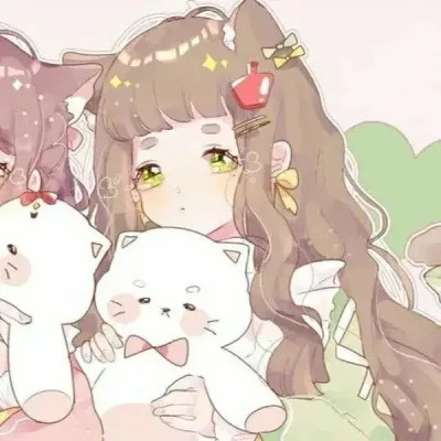 漂亮闺蜜头像动漫一对高清