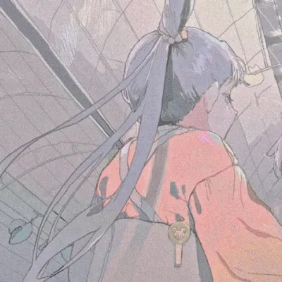 一左一右个性闺蜜头像动漫